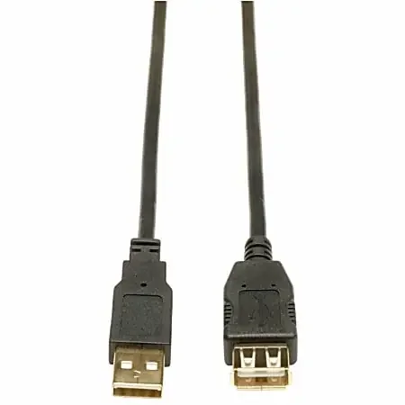 Tripp Lite U024-006 Gold USB 2.0 Extension Cable, 6 ft.