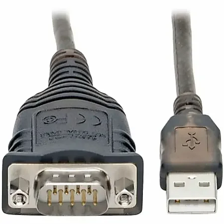 Tripp Lite U209-30N-IND USB to RS485/RS422 FTDI Serial Adapter Cable, 30 in. – First End 1x Type A Male USB – U20930NIND