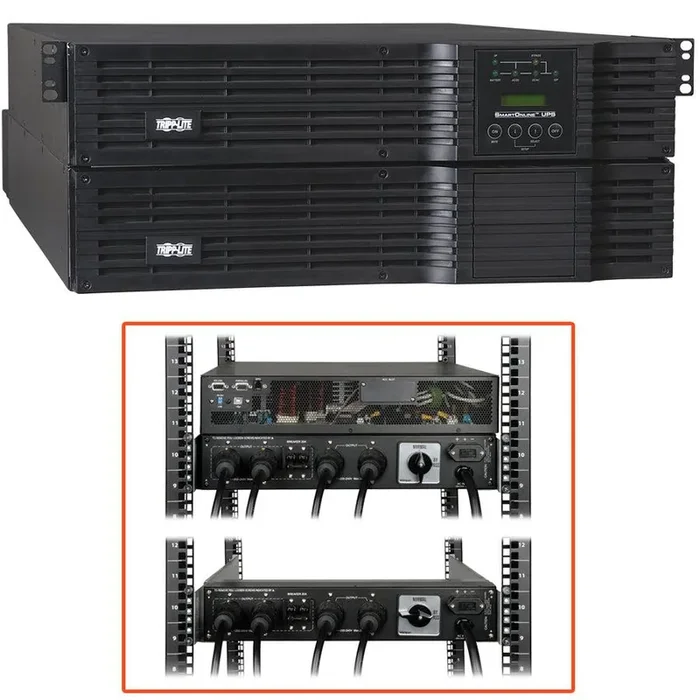Tripp Lite Ups Smart Online 8000Va 5600W Rackmount 8Kva 120V-240V Usb Db9 Manual Bypass Hot Swap 4Urm