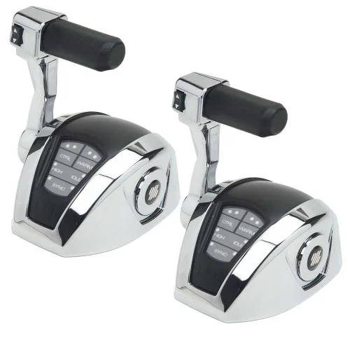 UFlex Power A Electronic Control Package – Single Engine/Dual Station – Mechanical Throttle/Mechanical Shift w/ Trim [MM12T]