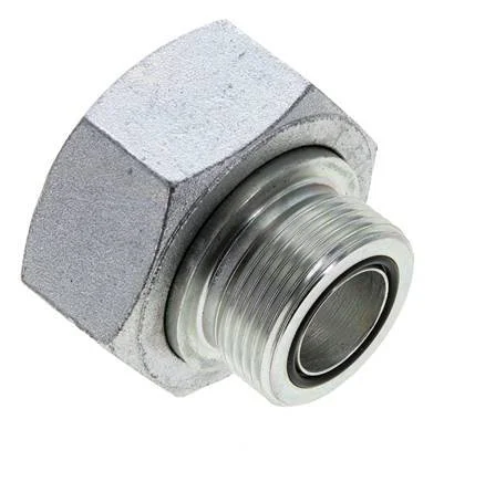 UN 2”-12 x UN 1-7/16”-12 F/M Zinc plated Steel Reducing Adapter ORFS 250 Bar – Hydraulic