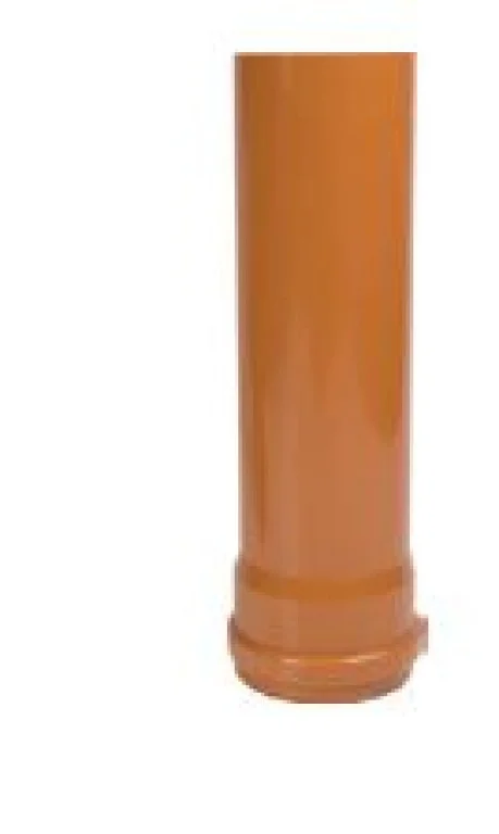 Underground Single Socket Pipe 110mm x 6mtr Terracotta