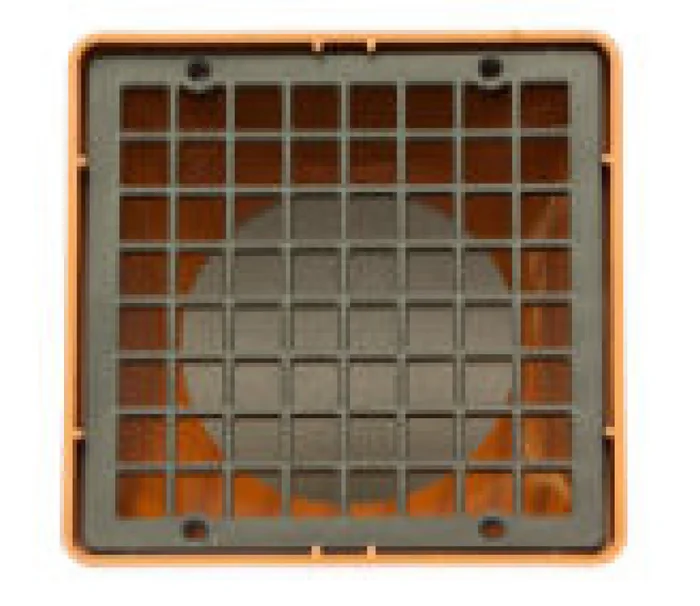 Underground Square Hopper & Grid 110mm Terracotta