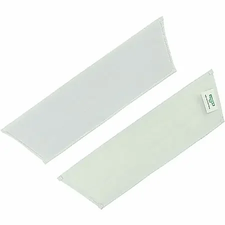 Unger Excella Floor Finishing Pads – 20″ Length – Floor, Mopping – MicroFiber – White – 5 / Carton