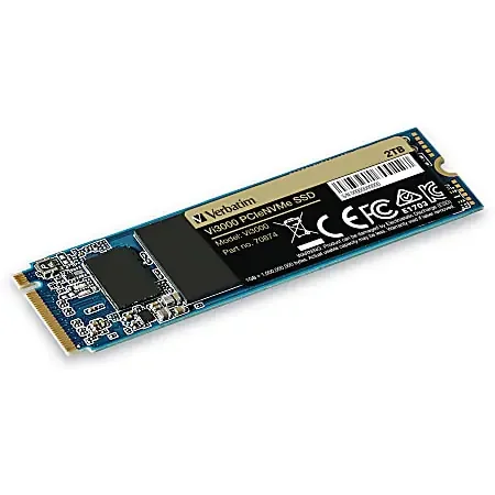 Verbatim Vi3000 2 TB Solid State Drive, M.2 2280 Internal, PCI Express NVMe (PCI Express NVMe 3.0 x4)