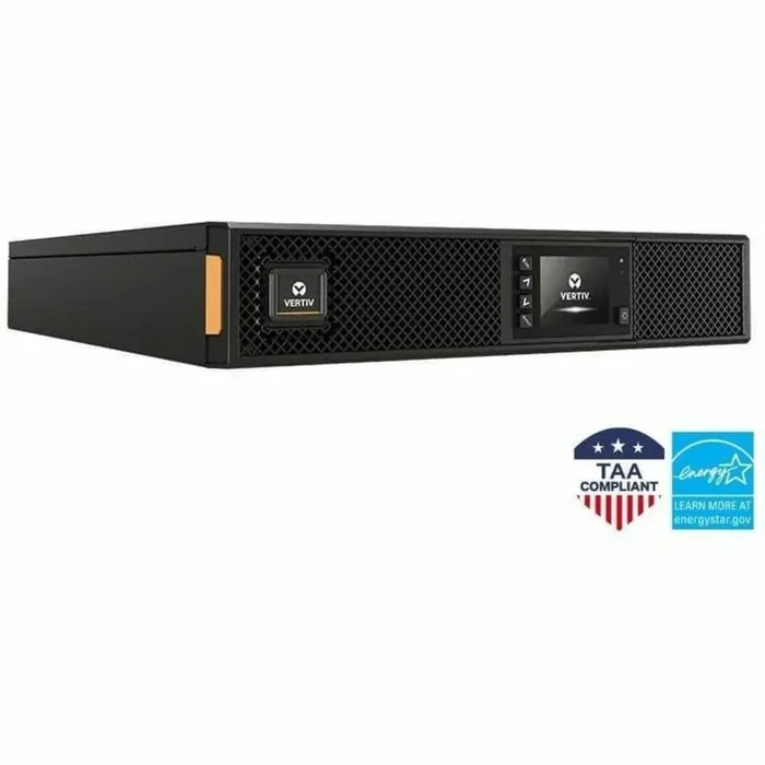 Vertiv Liebert GXT5 TAA UPS with RDU101 Card – 3000VA/2700W 120V Rack/Tower – 2U Double