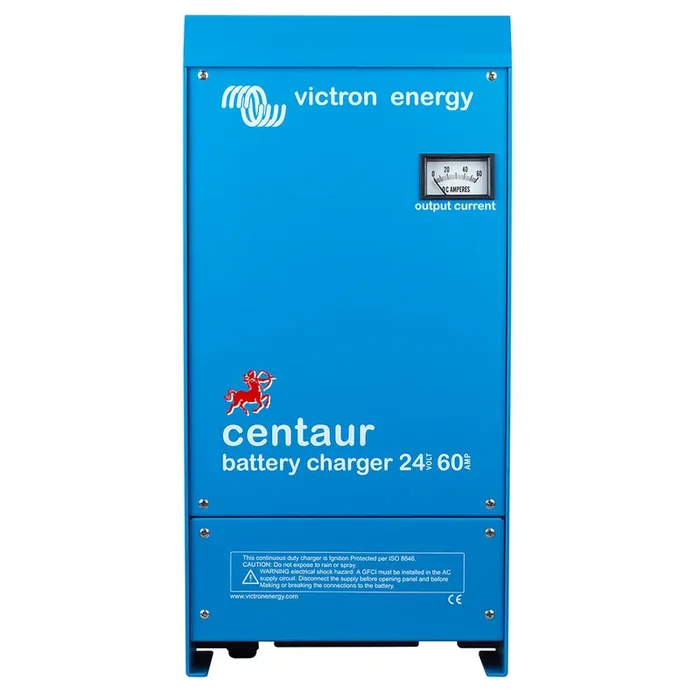 Victron Centaur Charger – 24 VDC – 60AMP – 3-Bank – 120-240 VAC