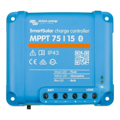 Victron SmartSolar MPPT Charge Controller – 75V – 15AMP [SCC075015060R]