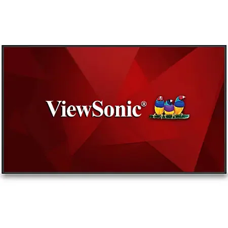 ViewSonic CDE4330 43″ 4K UHD Wireless Presentation Display 24/7 Commercial Display with Portrait Landscape, USB C, Wifi/BT Slot, RJ45 and RS232