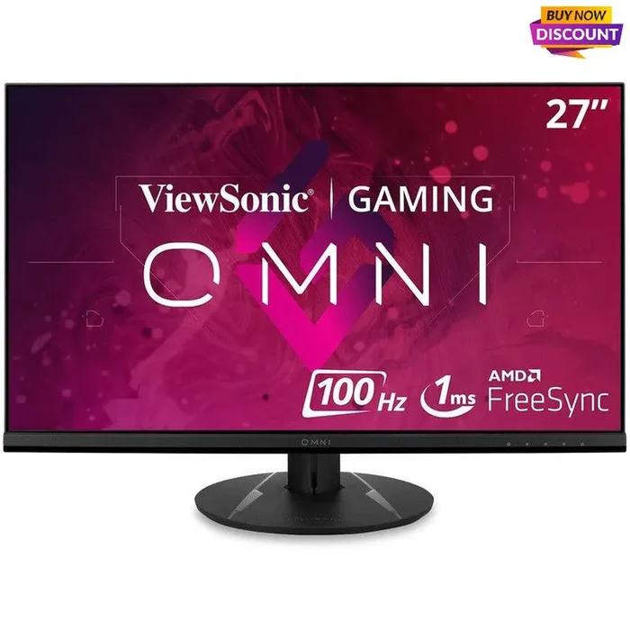 ViewSonic OMNI VX2716 27 Inch 1080p 1ms 100Hz Gaming Monitor with IPS Panel, AMD FreeSync, Eye Care, HDMI and DisplayPort