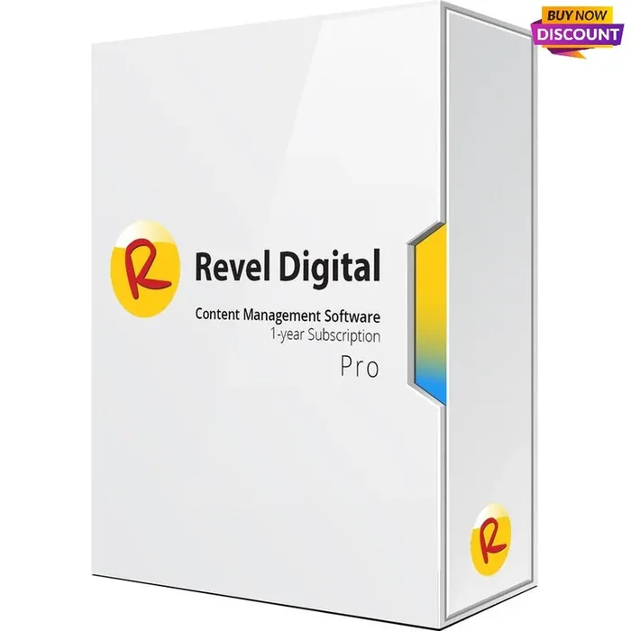 ViewSonic Revel Digital Pro Version – Subscription Plan License Key – 1 Device – 1 Year