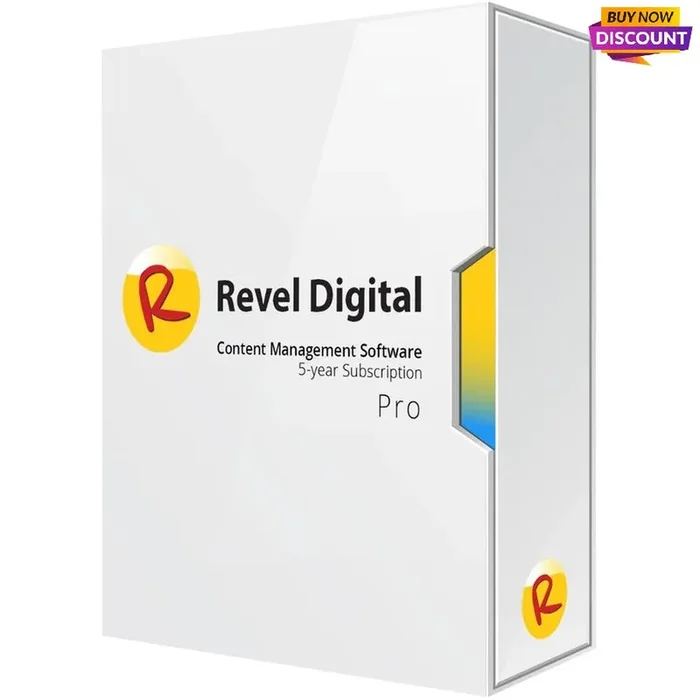 ViewSonic Revel Digital Pro Version – Subscription Plan License Key – 1 Device – 5 Year