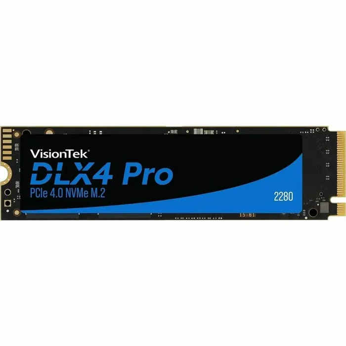 VisionTek DLX4 Pro 4 TB Solid State Drive – M.2 2280 Internal – PCI Express NVMe (PCI Expr