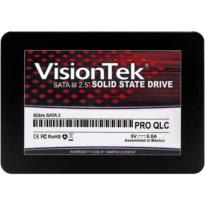 VisionTek PRO QLC 2 TB Solid State Drive – 2.5″ Internal – SATA (SATA/600)