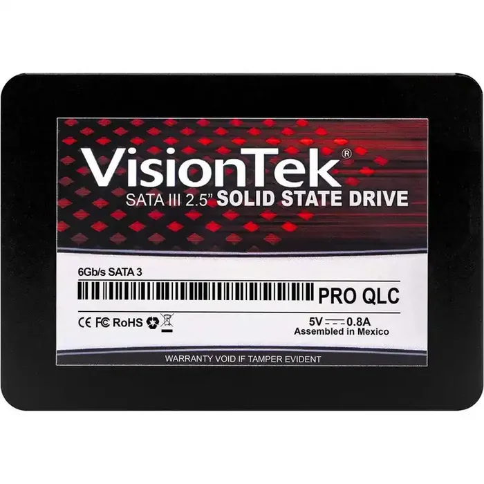 VisionTek PRO QLC 250 GB Solid State Drive – 2.5″ Internal – SATA (SATA/600)