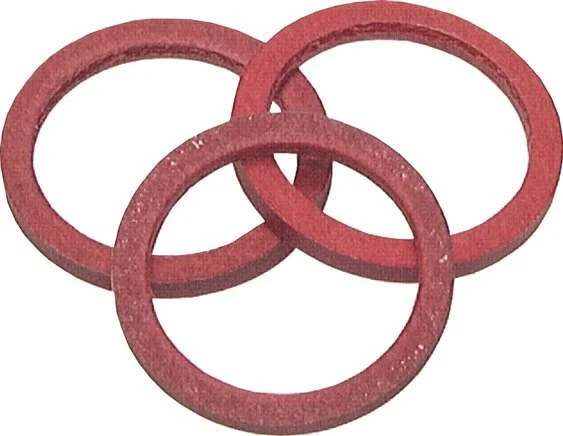 Vulcanized Fiber Gasket 16.2×19.9×1.5 mm [100 Pieces]