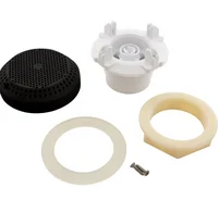 Waterway Suction Assembly 3 1/2 Inch Hi Flo Black without Vac Break