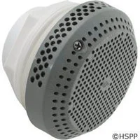 Waterway Suction Assembly Hi Flow 3 1/2 Inch Gray 640-3257V wo Vacuum Break