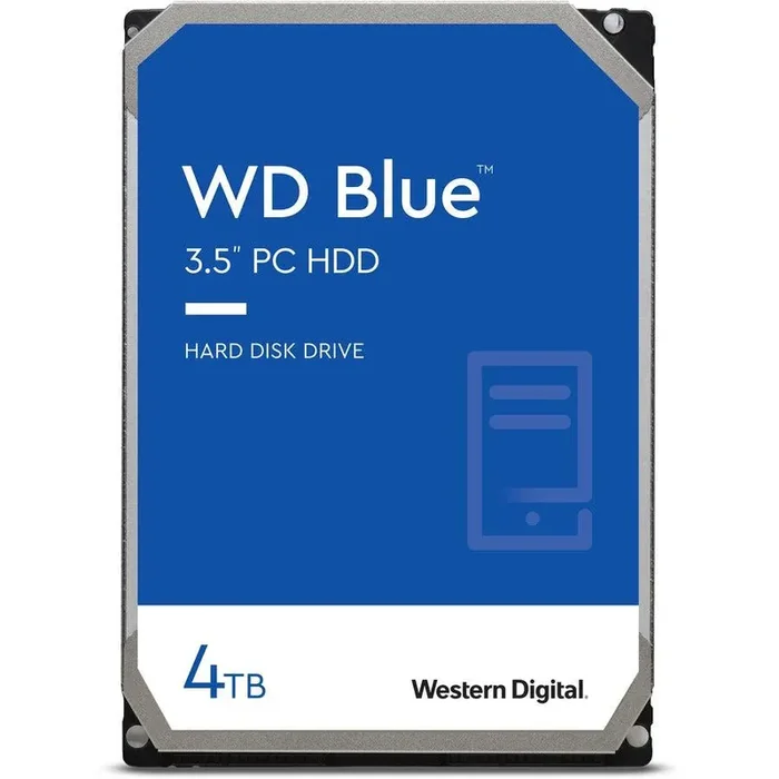 Western Digital Blue WD40EZAX 4 TB Hard Drive – 3.5″ Internal – SATA (SATA/600) – Conventional Magnetic Recording (CMR) Method
