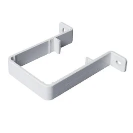 White 68mm Square Rain Water Down Pipe Clip