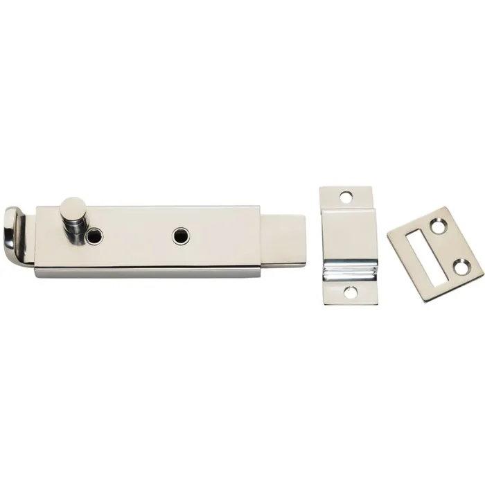 Whitecap Spring Loaded Slide Bolt/Latch – 316 Stainless Steel – 5-5/16″