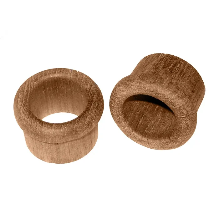 Whitecap Teak Finger Pull – 1″ Barrel Length – 2 Pack