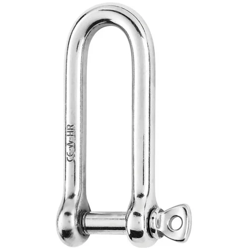 Wichard 11215 HR Long D Shackle – 10mm Diameter – 25/64″
