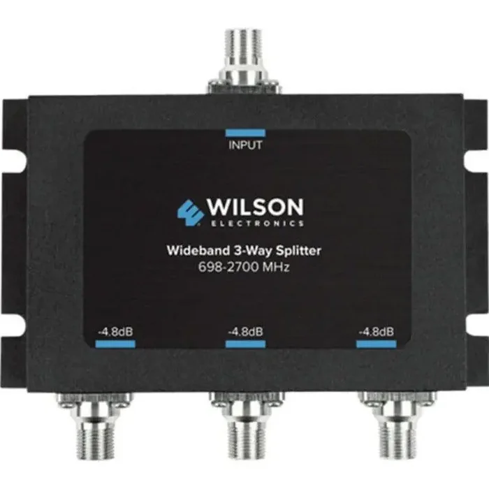 Wilson -4.8dB 3-Way Splitter 698-2700MHz, 75ohm – 850035