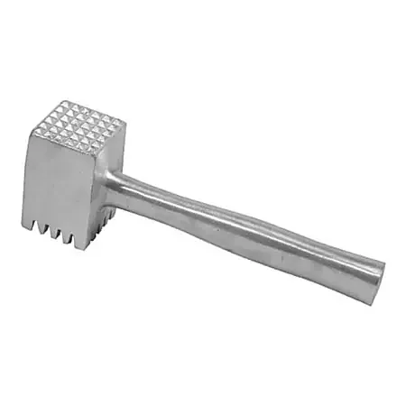 Winco Aluminum Meat Tenderizer, 12-3/4″, Silver