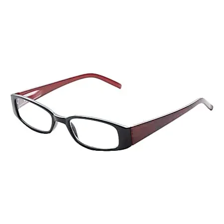 Wink® El Monte Reading Glasses, +1.25, Black/Red