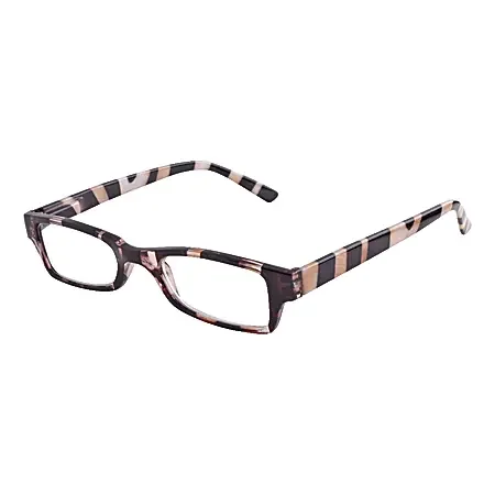 Wink San Diego Reading Glasses, +1.50, Zebra