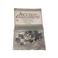 Wire Terminal Ring 16-14 AWG 10 Stud Blue 25 Per Bag