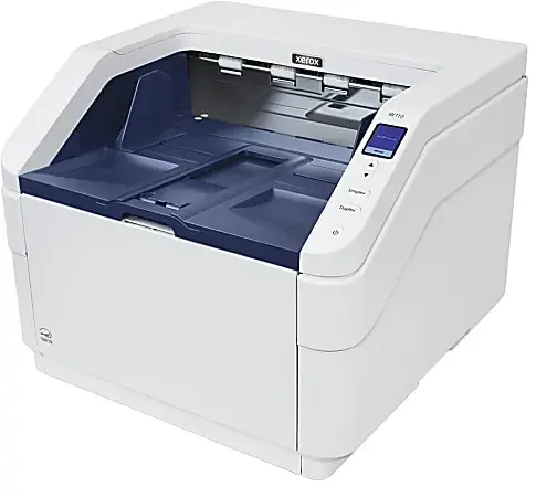 Xerox XW110-A ADF Scanner – 600 dpi Optical – 24-bit Color – 120 ppm (Mono) – 120 ppm (Color) – Duplex Scanning – USB