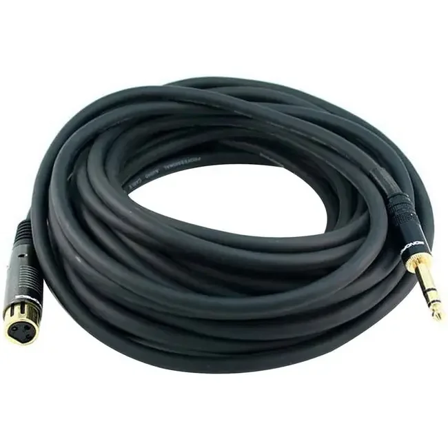 Xlr F To 1/4Inch Trs M Cable 35Ft