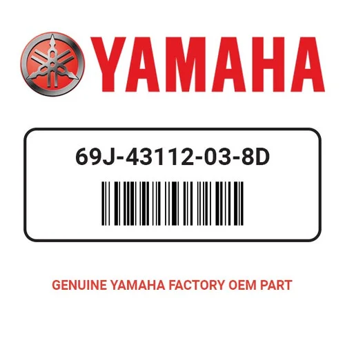 Yamaha 69J-43112-03-8D Bracket Clamp 2