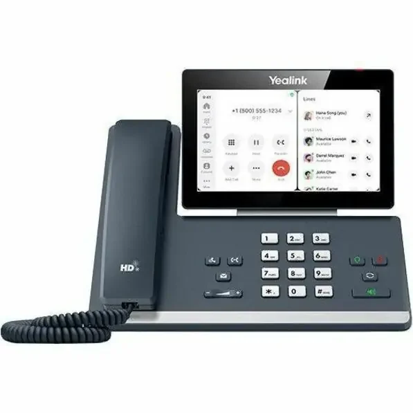 Yealink MP58 IP Phone – Corded – Corded – Bluetooth, Wi-Fi – Wall Mountable, Desktop – Classic Gray