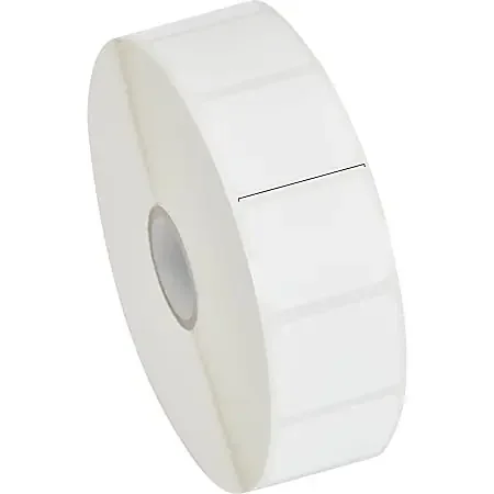 Zebra Label Paper, U82380, 1 1/4″ x 1″ Thermal Transfer Zebra Z™Select 4000T, 1″ Core