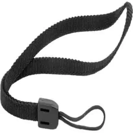 Zebra Lanyard Nylon Hand Strap – 1 – 0.3 Height x 1.8 Width x 4.8 Length – Black – Nylon –