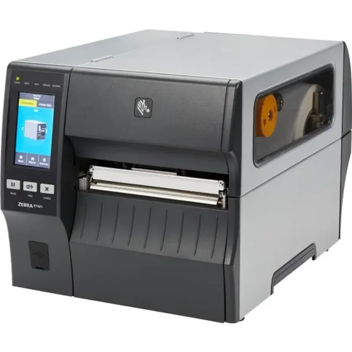 Zebra ZT421 Industrial Direct Thermal/Thermal Transfer Printer – Label Print – Ethernet –
